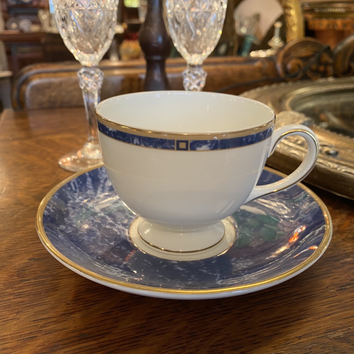 CANTATA カンタータ　Wedgwood　コーヒーカップソーサー