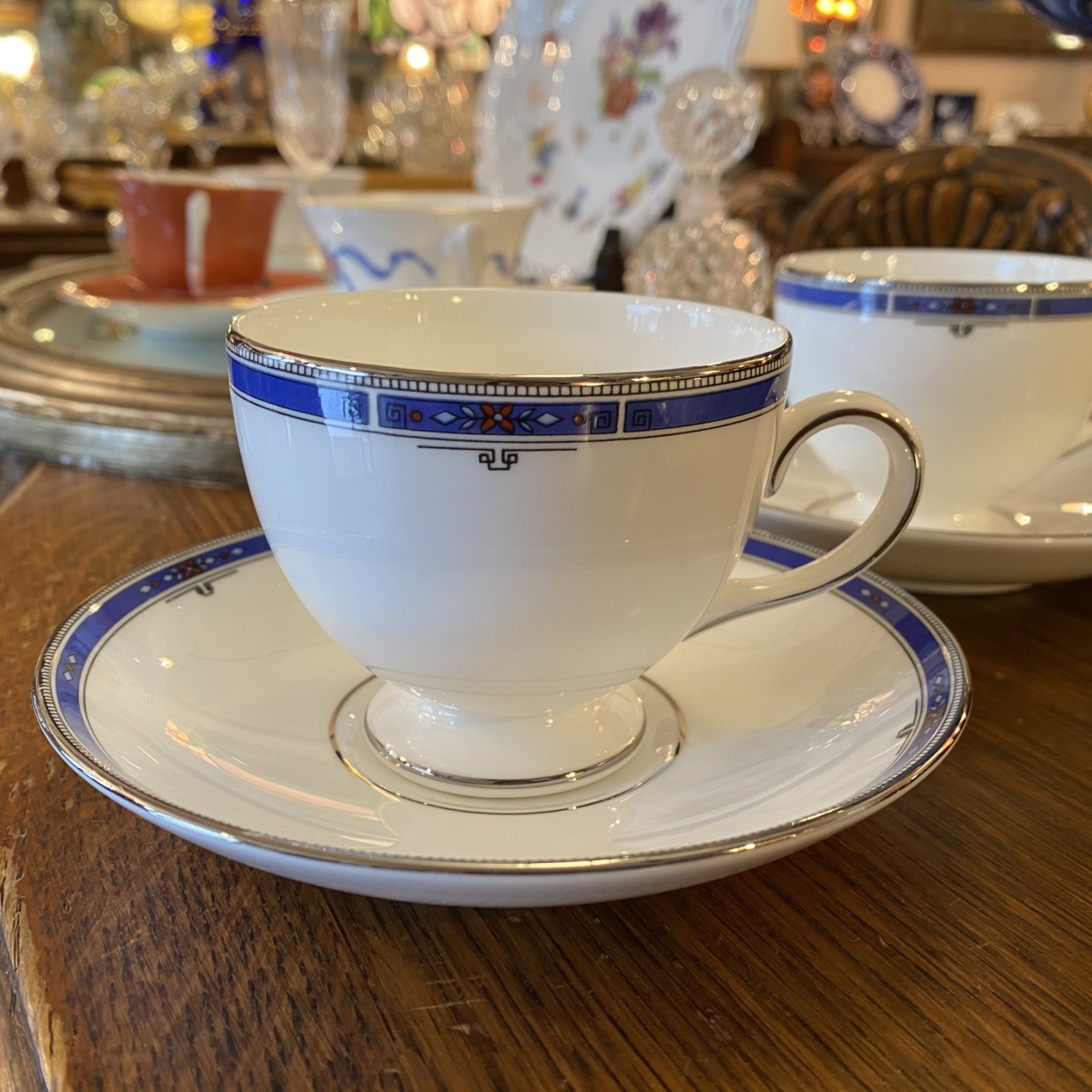 KINGS BRIDGE キングスブリッジ　Wedgwood　コーヒーカップソーサー