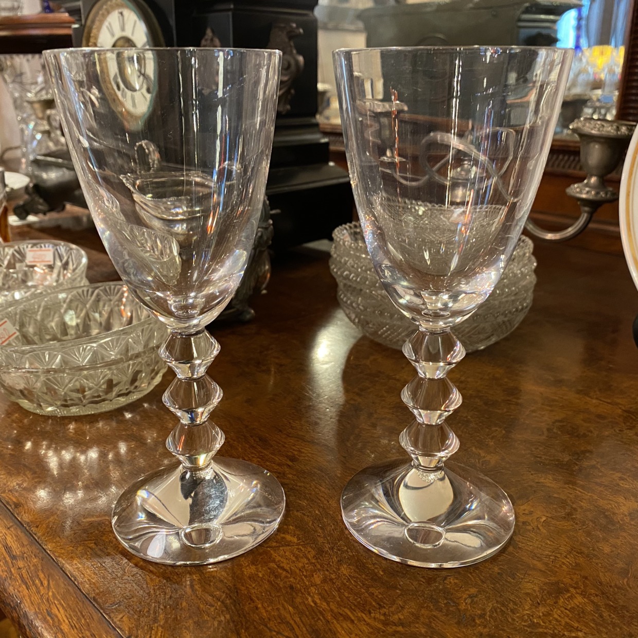 Baccarat バカラ VÉGA ベガ ワイングラス 2点セット | Antique Nanae