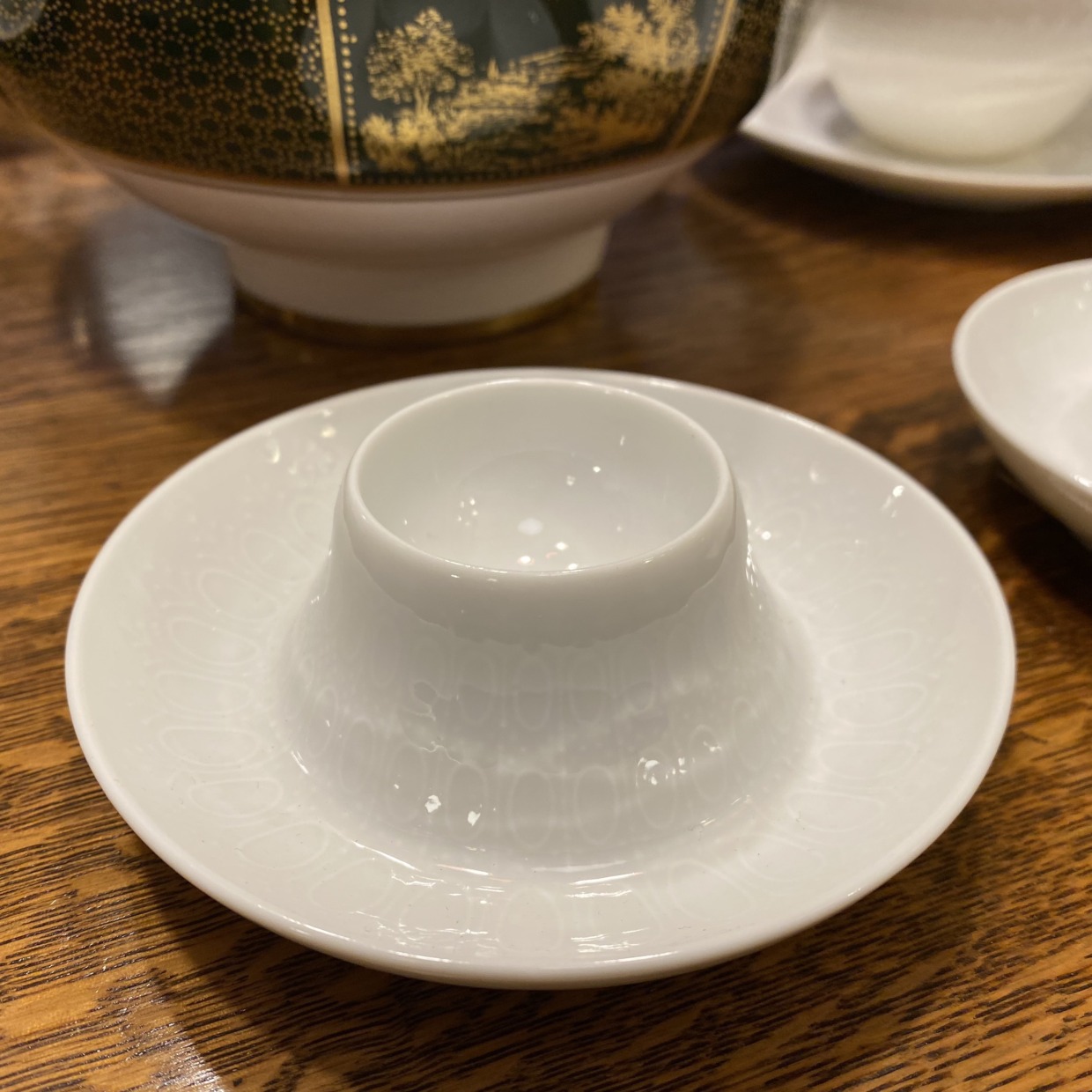 Rosenthal　エッグカップ　ロマンスホワイト