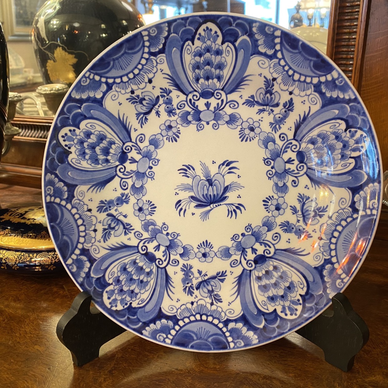 Royal Delft　飾り皿　オランダ製