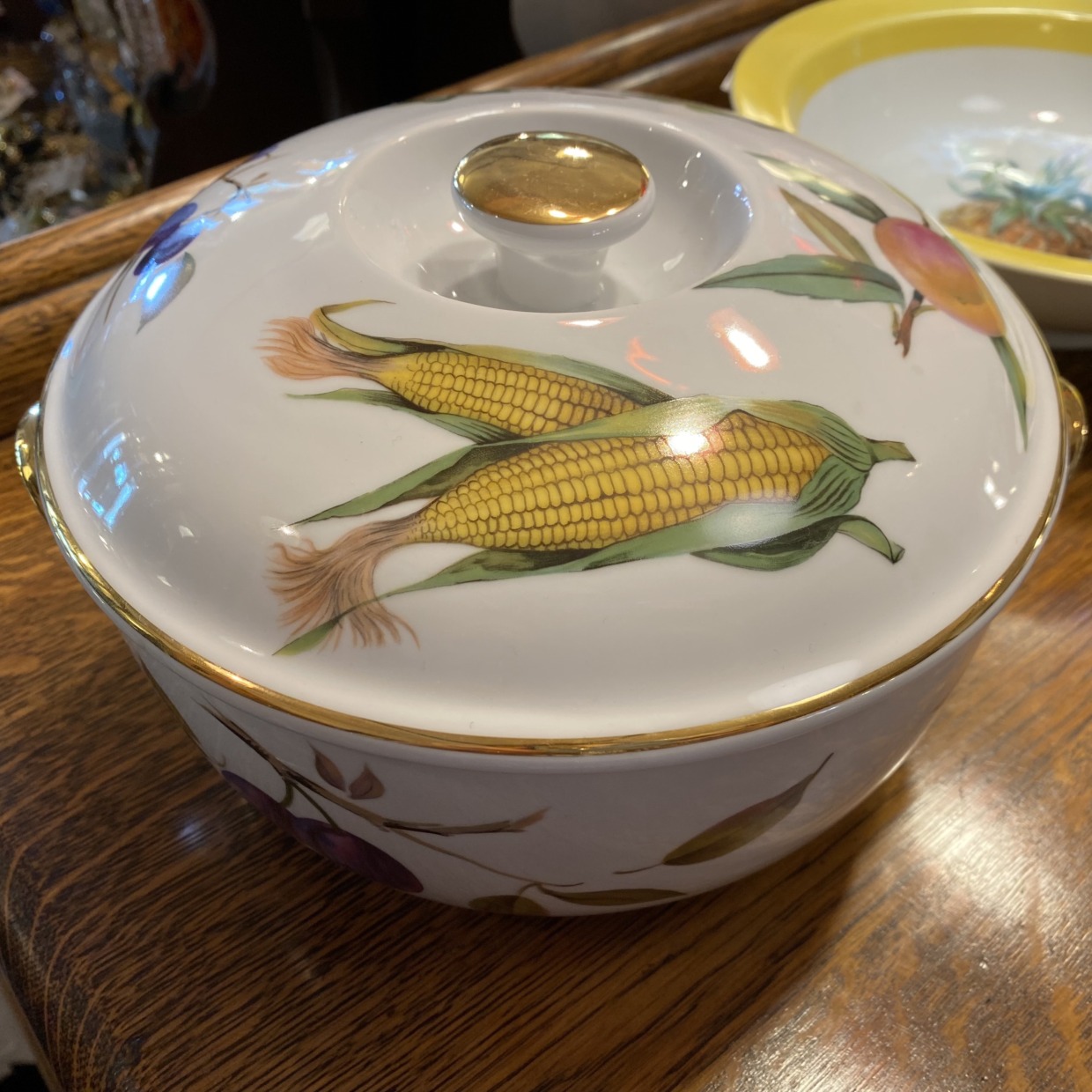 Royal Worcester　エヴシャム シリーズ　キャセロール皿