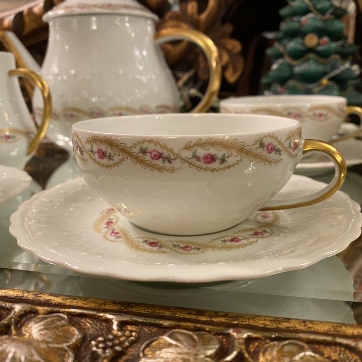 Limoges　ジョルジュ ボワイエ　ティーカップソーサー