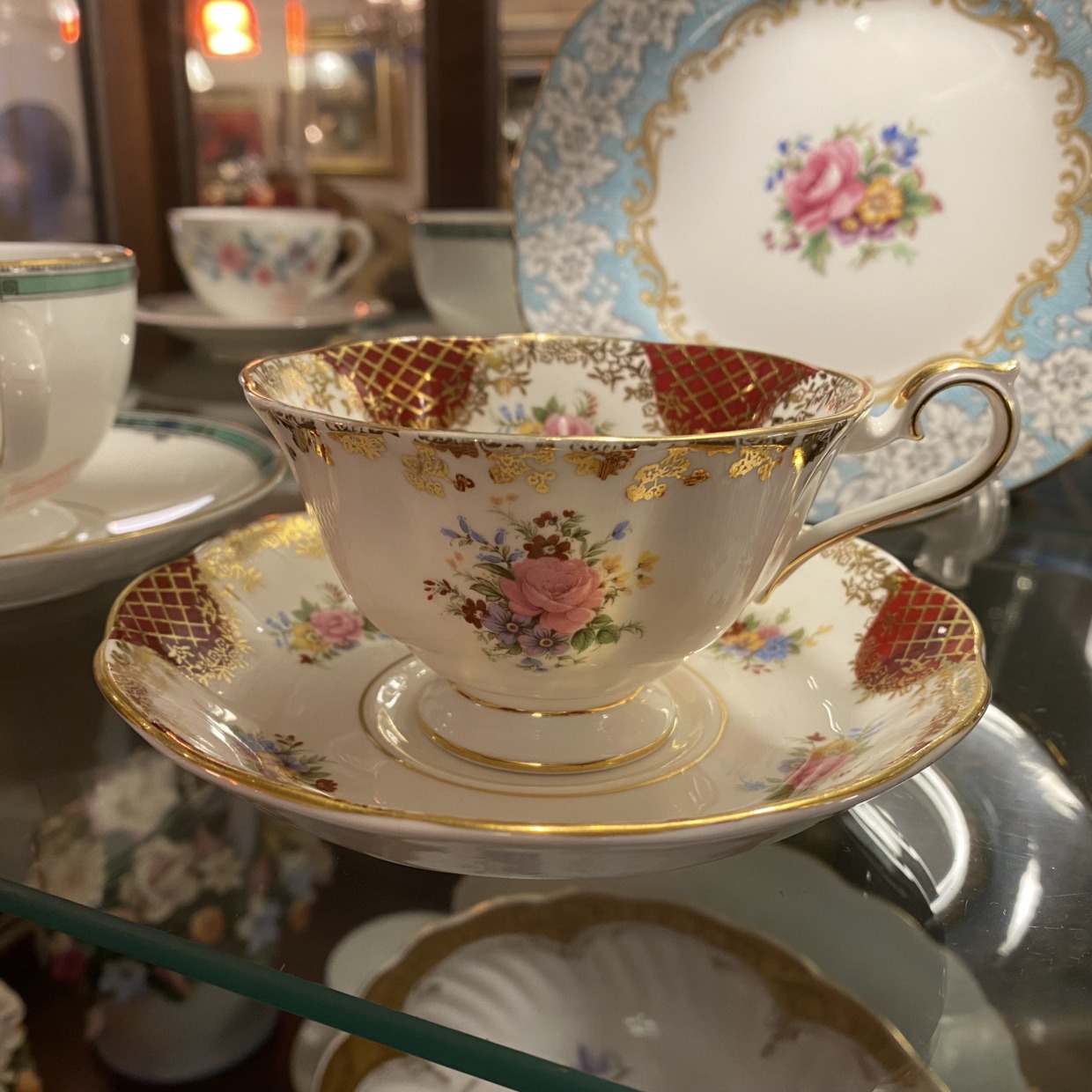 Royal Albert　キャサリン　コーヒカップ&ソーサー